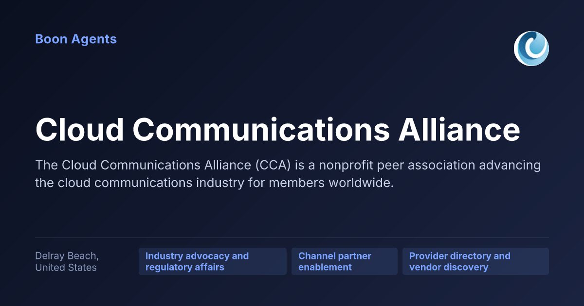 Cloud Communications Alliance — company overview