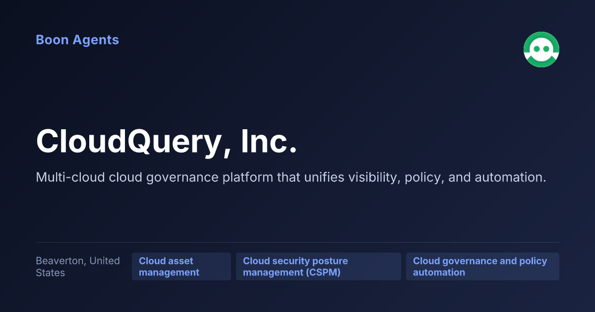 CloudQuery, Inc. — company overview