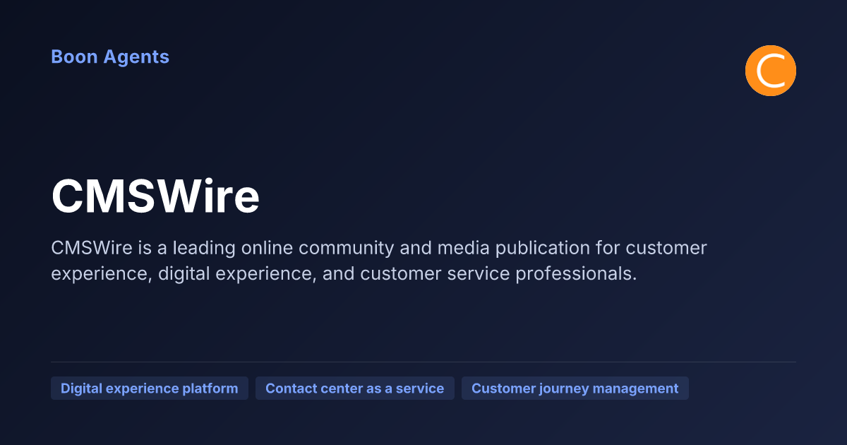 CMSWire — company overview