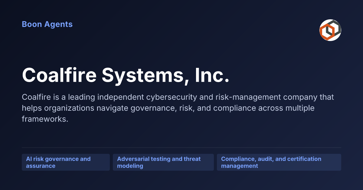 Coalfire Systems, Inc. — company overview