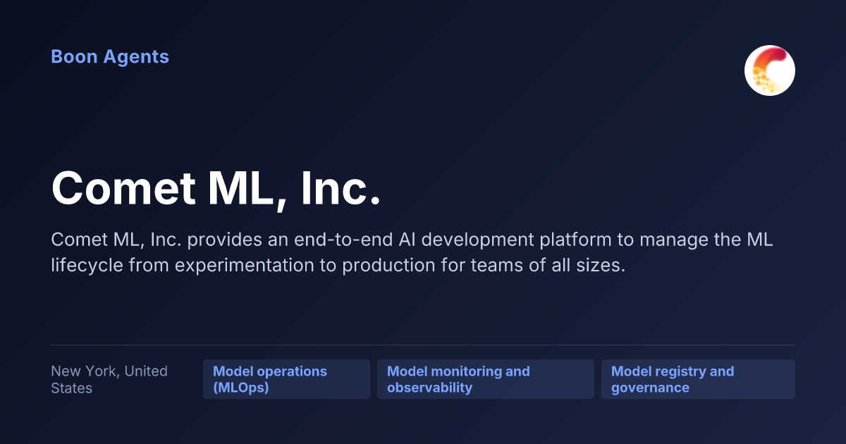 Comet ML, Inc. — company overview