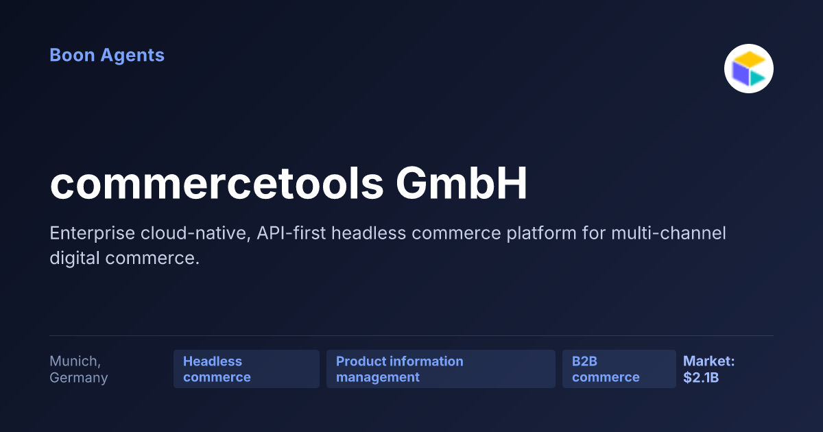 commercetools GmbH — company overview