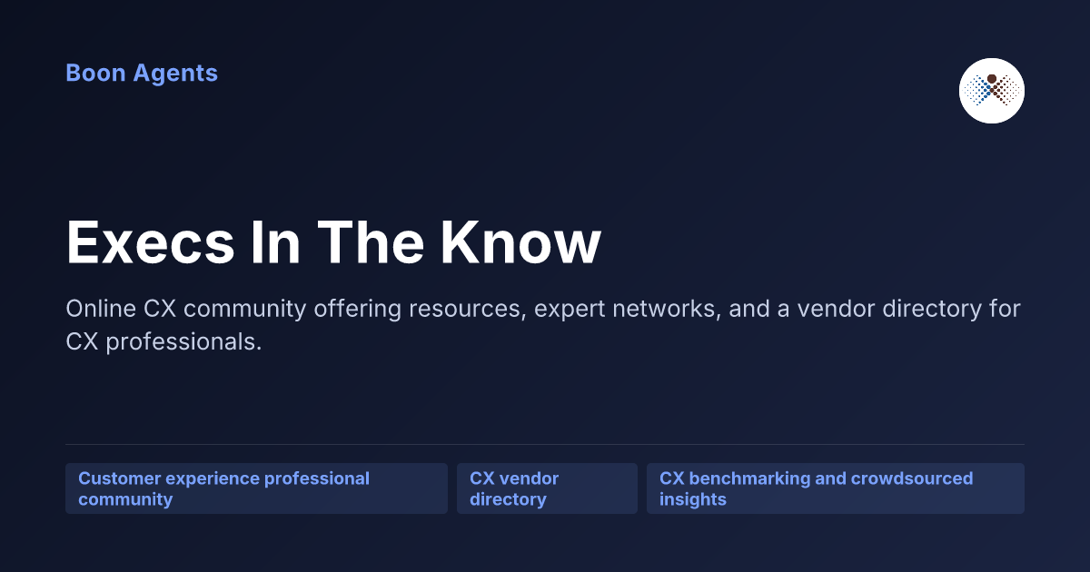 Execs In The Know — company overview