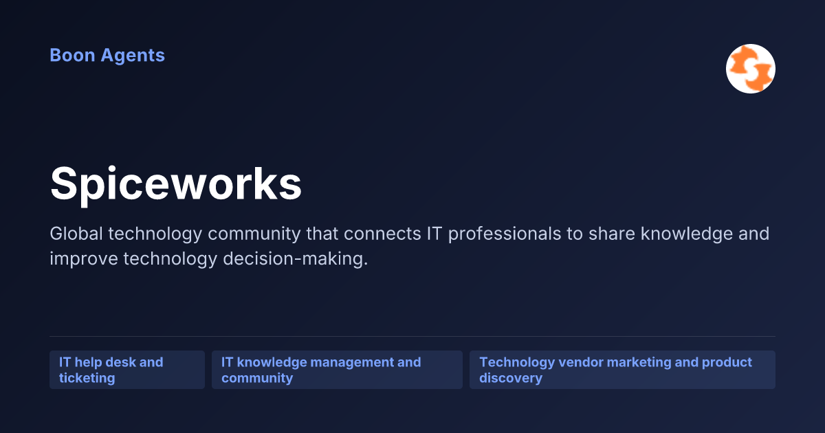 Spiceworks — company overview