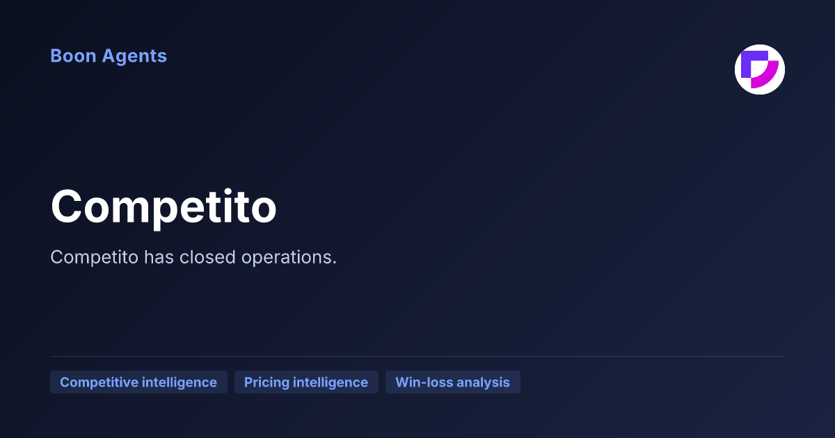 Competito — company overview