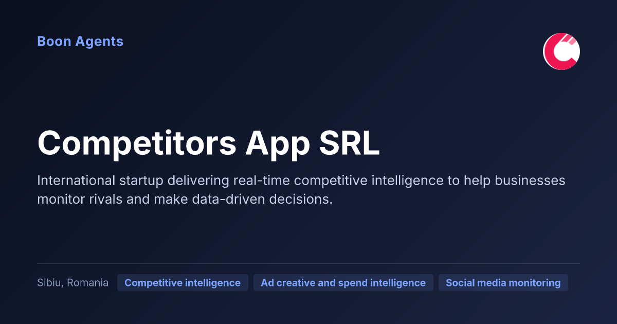 Competitors App SRL — company overview