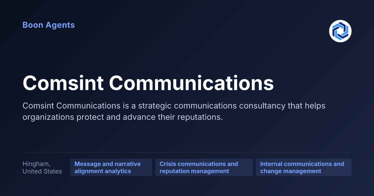 Comsint Communications — company overview