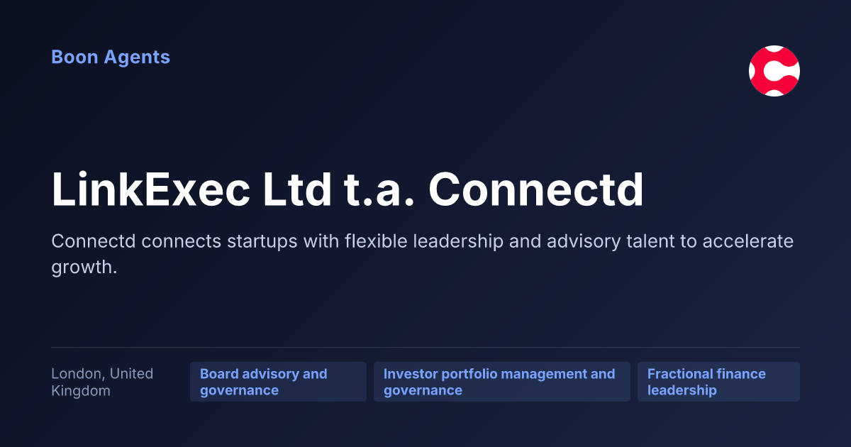LinkExec Ltd t.a. Connectd — company overview