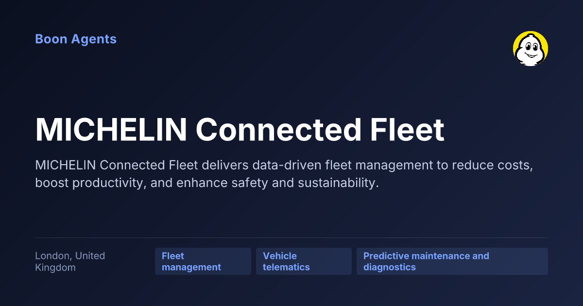MICHELIN Connected Fleet — company overview