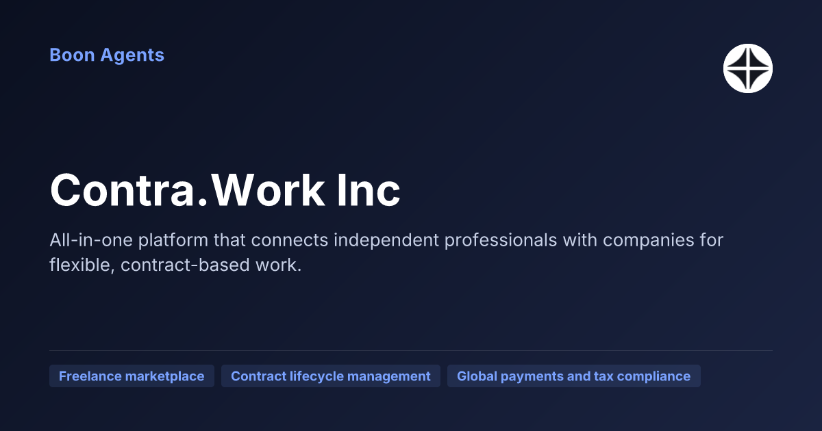 Contra.Work Inc — company overview