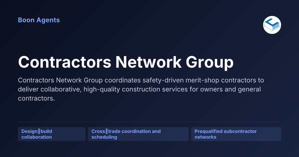 Contractors Network Group — company overview