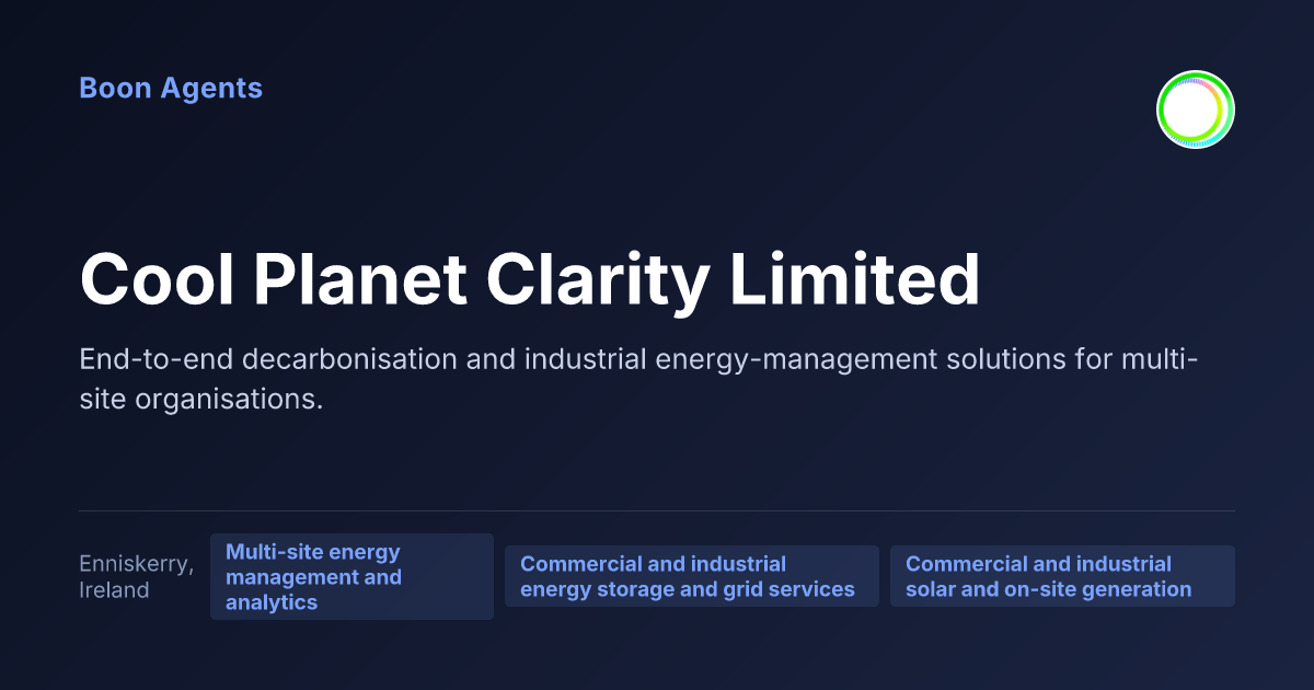 Cool Planet Clarity Limited — company overview