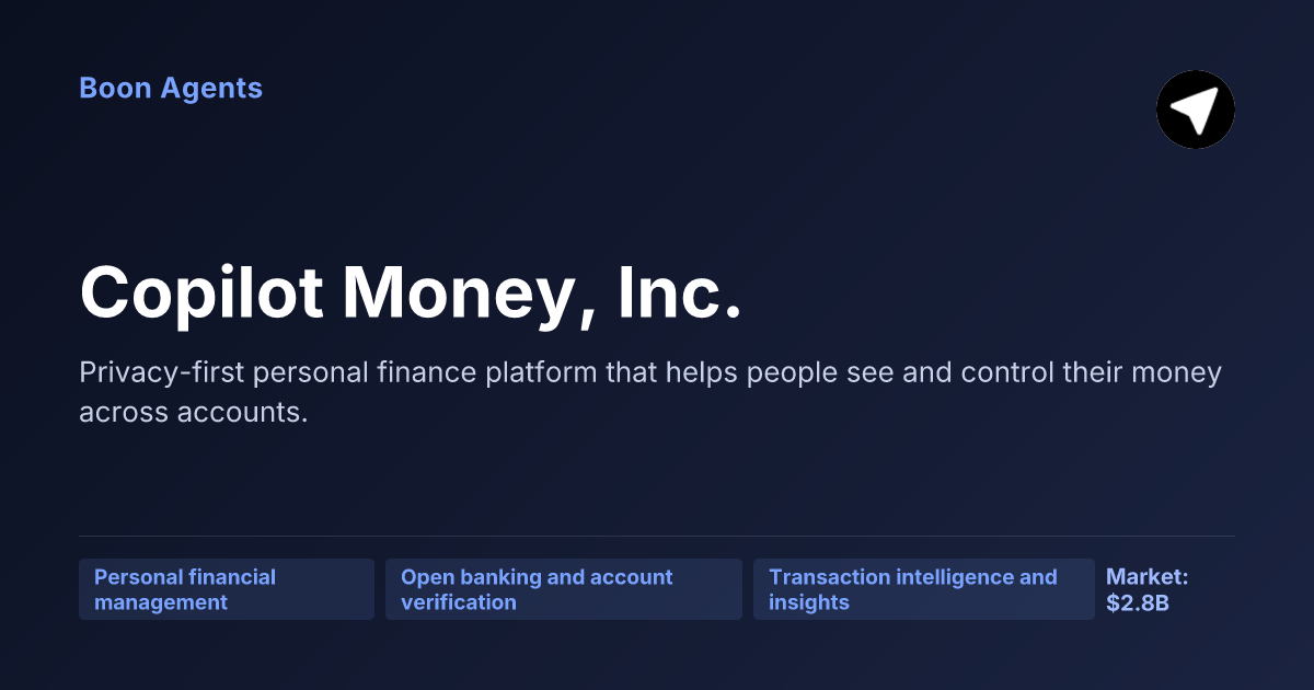 Copilot Money, Inc. — company overview