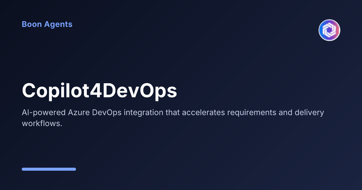 Copilot4DevOps — company overview