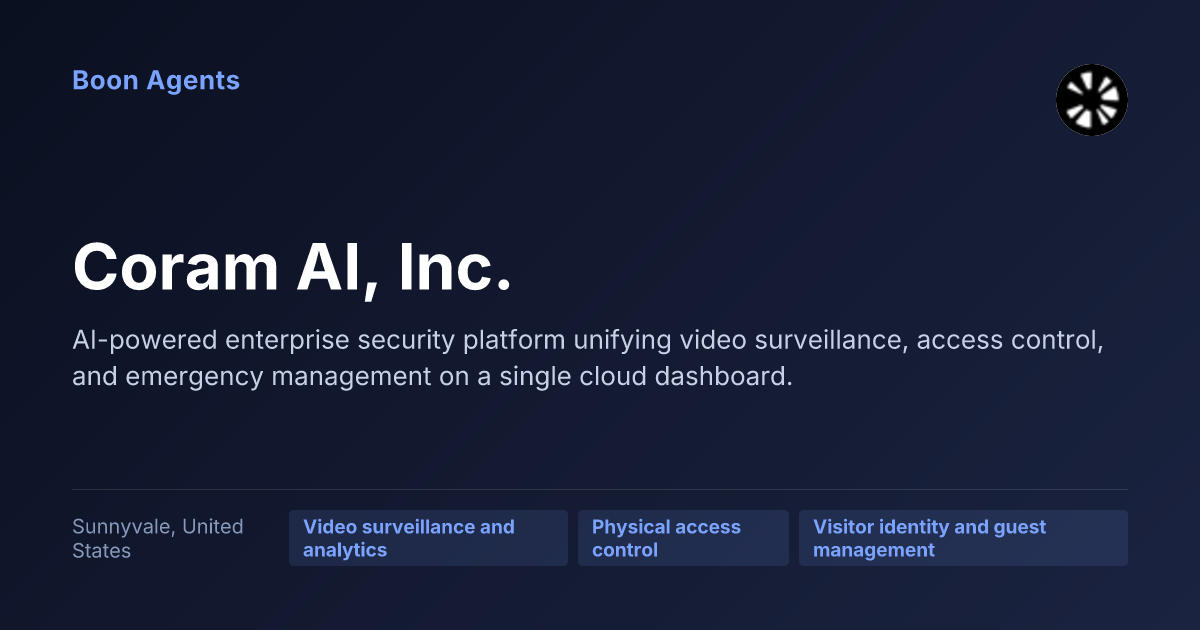 Coram AI, Inc. — company overview