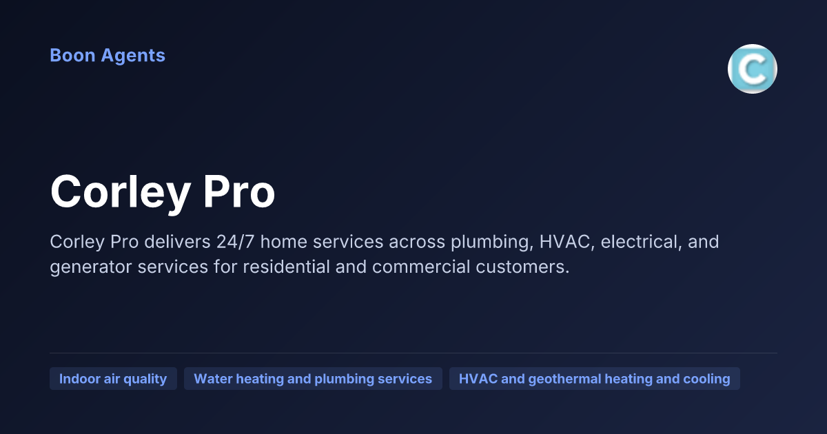 Corley Pro — company overview