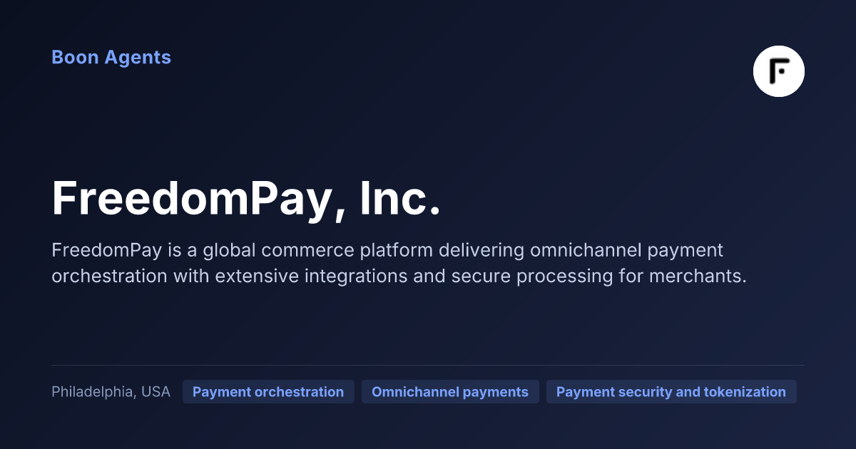 FreedomPay, Inc. — company overview