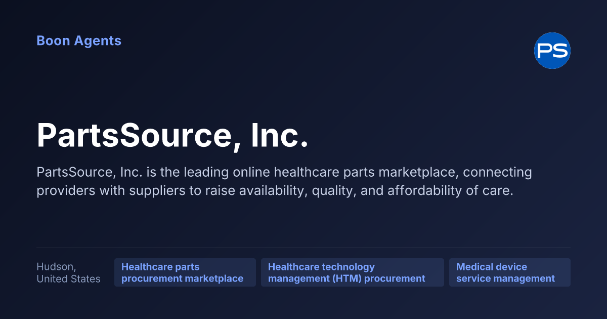 PartsSource, Inc. — company overview