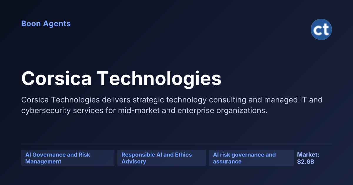 Corsica Technologies — company overview