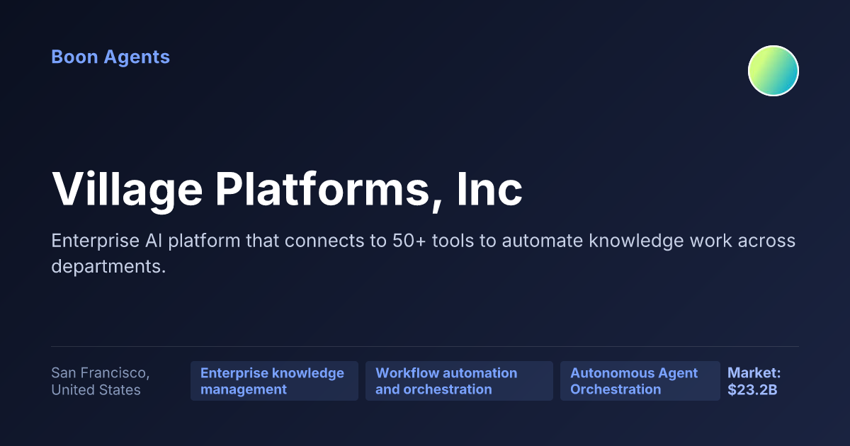 Village Platforms, Inc — company overview