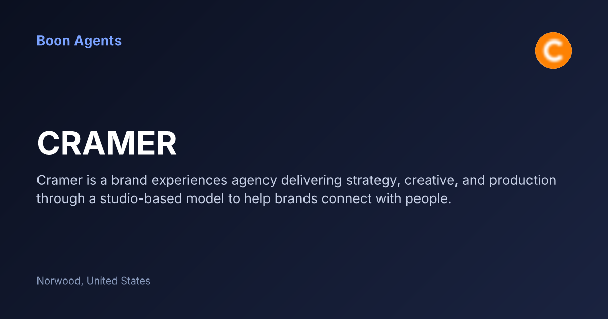 CRAMER — company overview