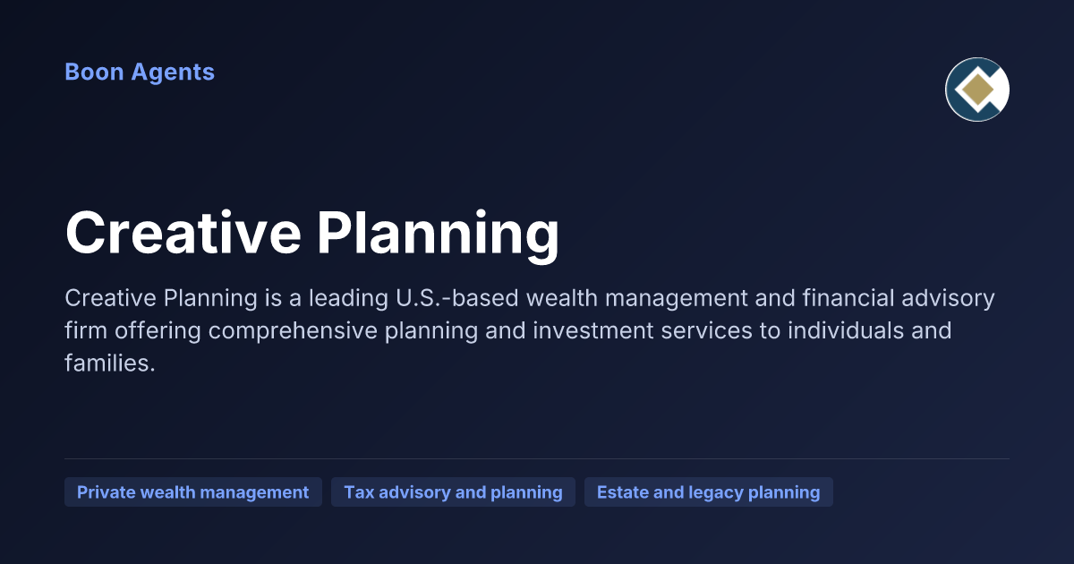Creative Planning — company overview