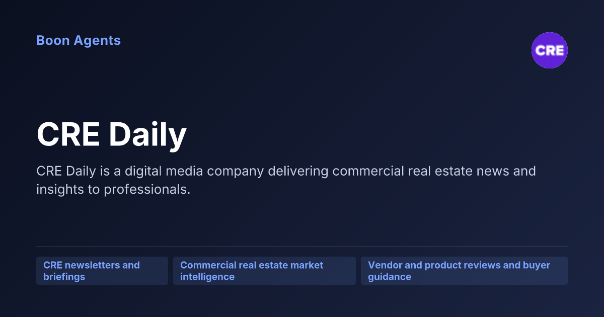 CRE Daily — company overview