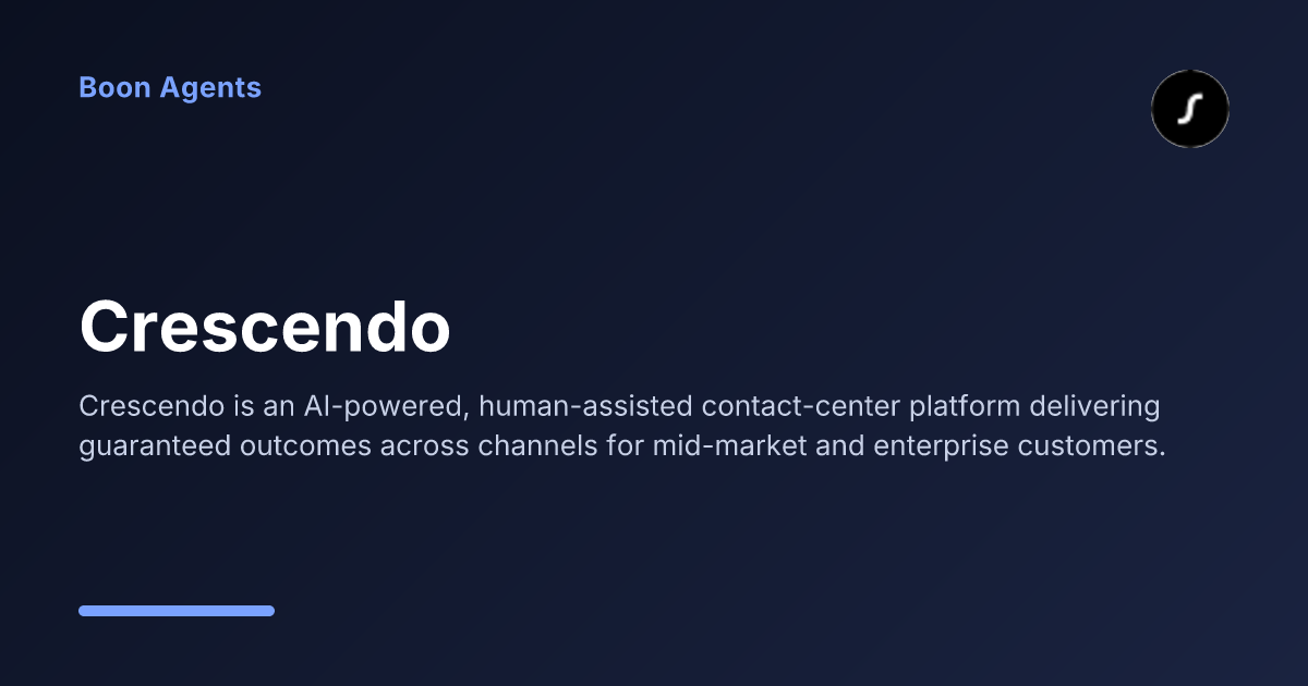 Crescendo — company overview