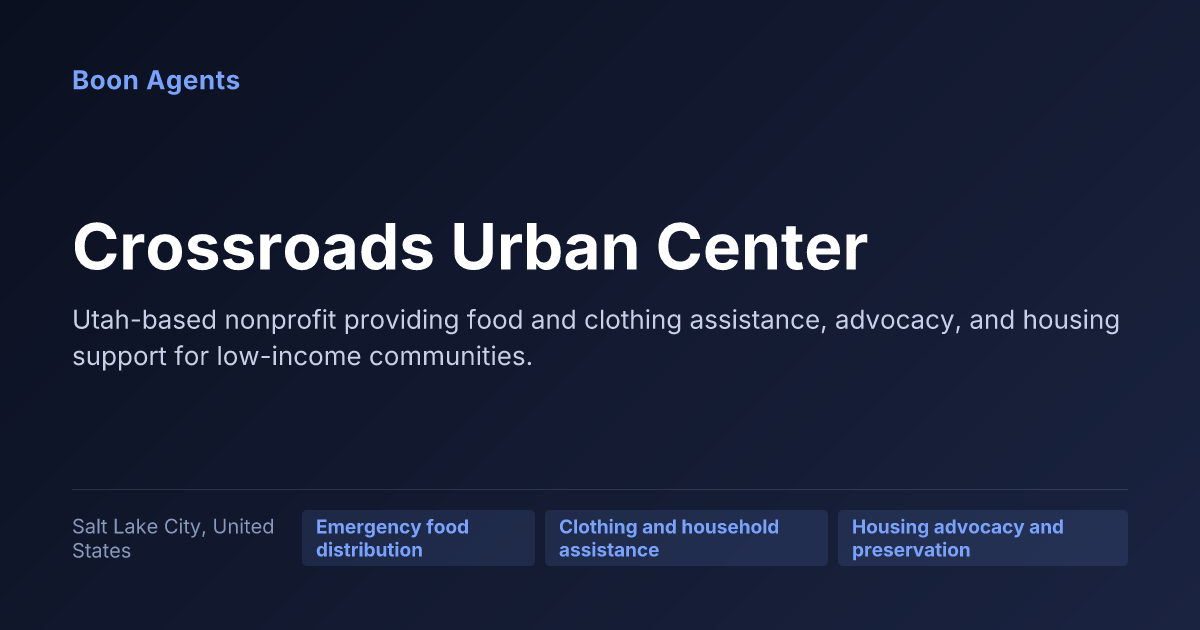 Crossroads Urban Center — company overview