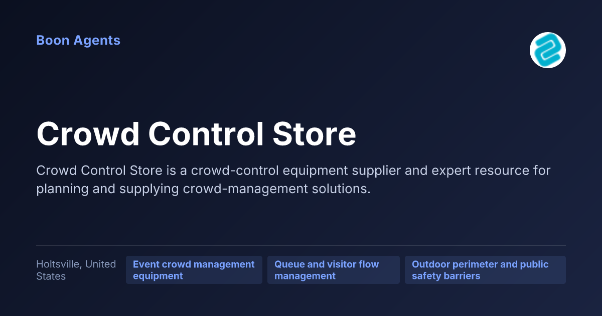 Crowd Control Store — company overview