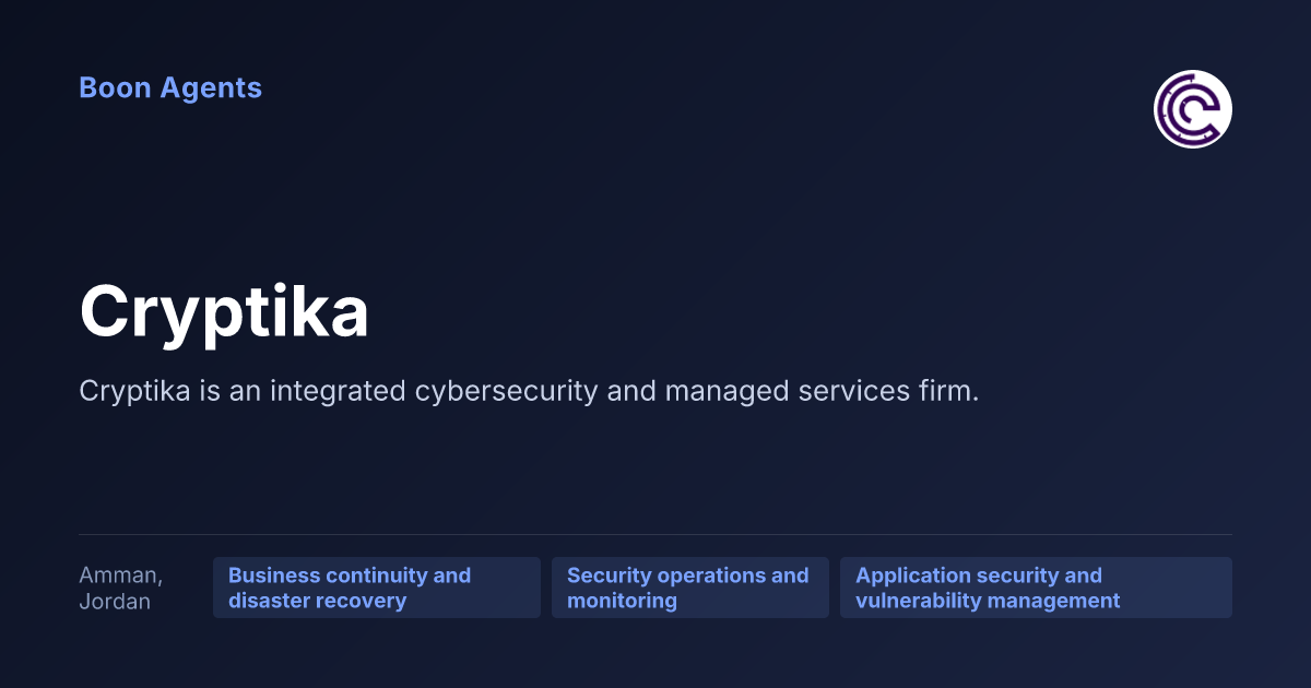 Cryptika — company overview