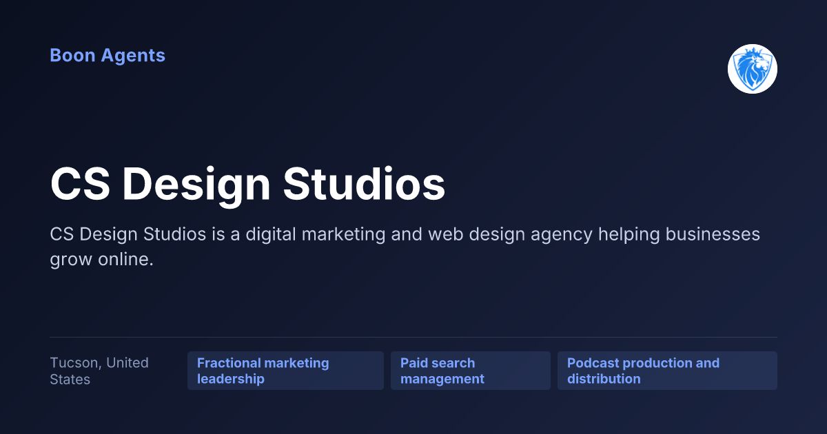 CS Design Studios — company overview