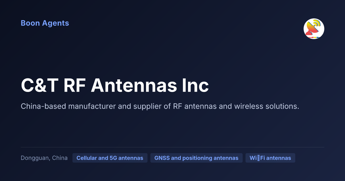 C&T RF Antennas Inc — company overview