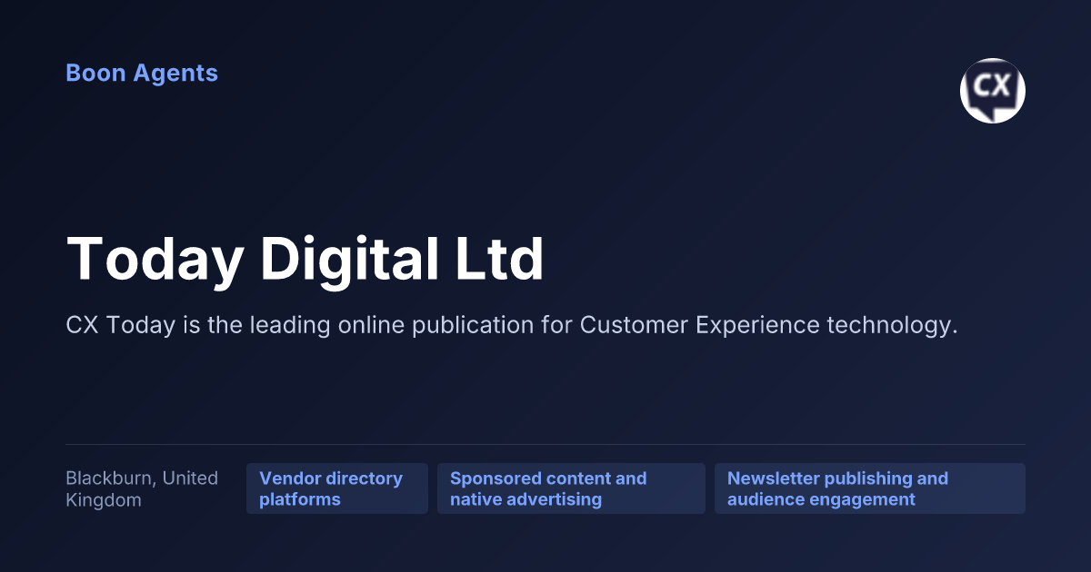 Today Digital Ltd — company overview
