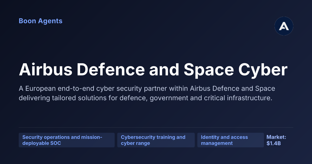 Airbus Defence and Space Cyber — company overview