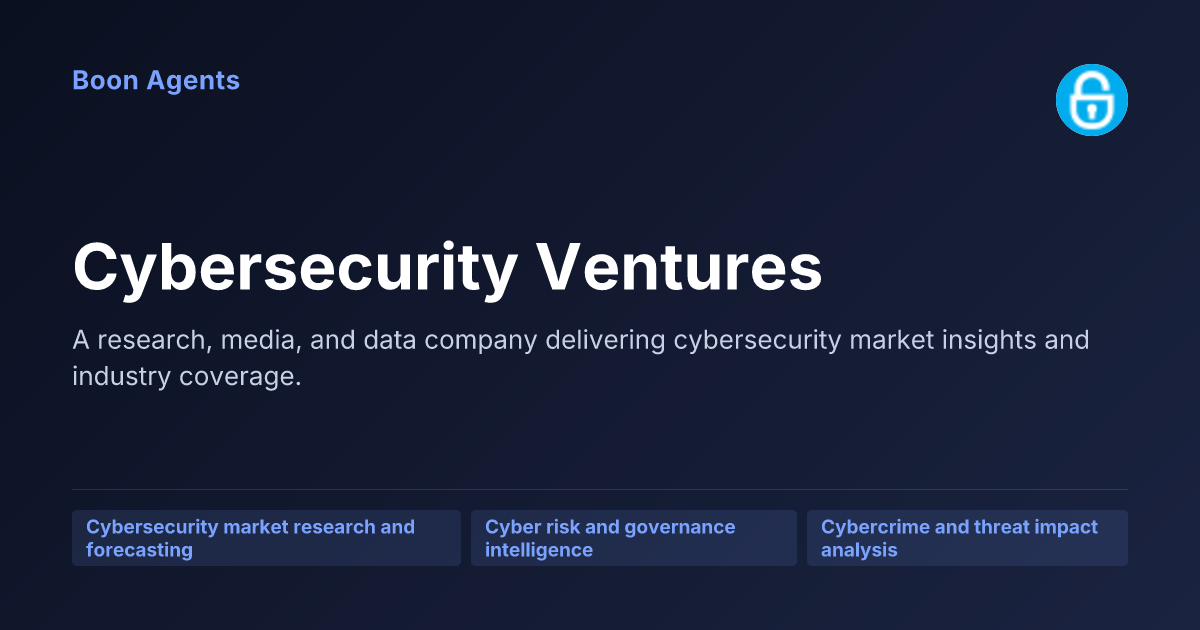 Cybersecurity Ventures — company overview