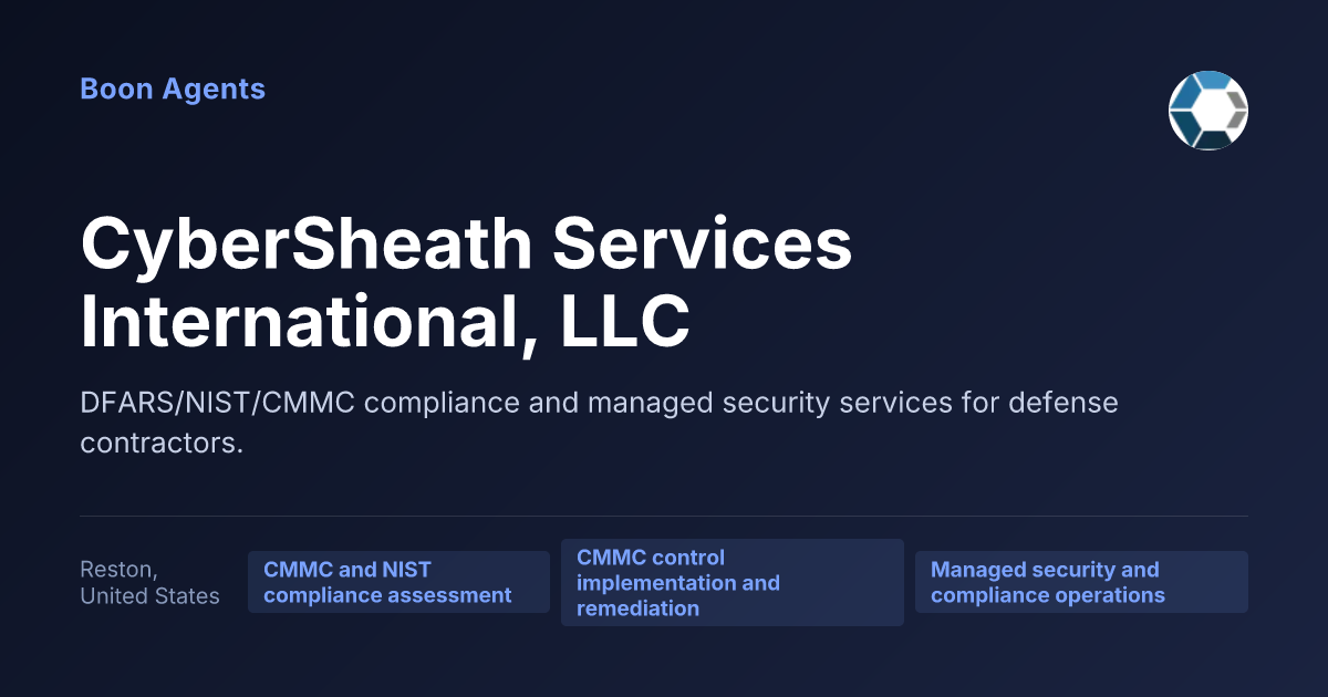 CyberSheath Services International, LLC — company overview