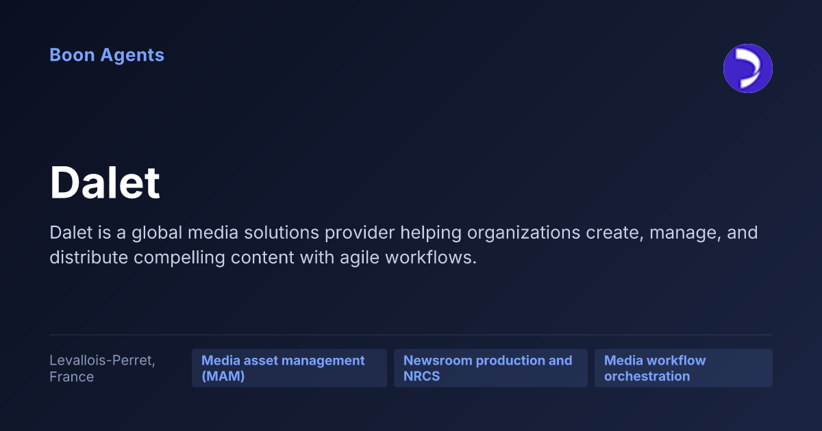 Dalet — company overview