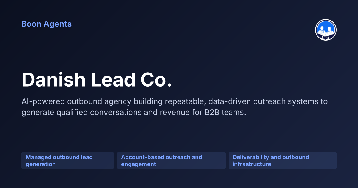 Danish Lead Co. — company overview