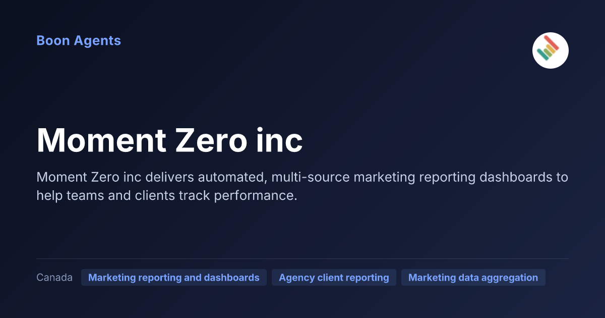 Moment Zero inc — company overview