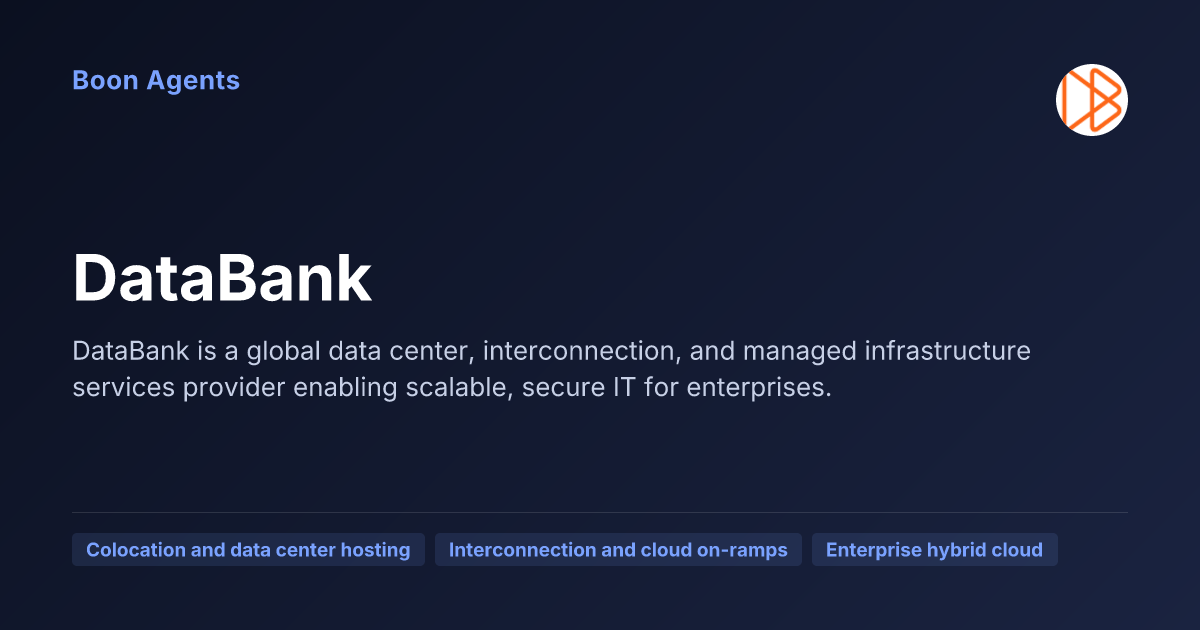 DataBank — company overview