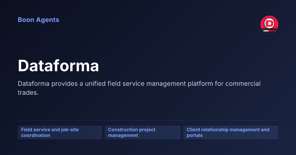 Dataforma — company overview