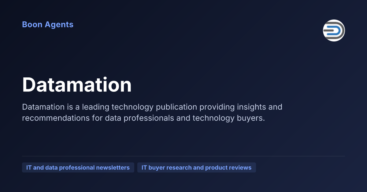Datamation — company overview