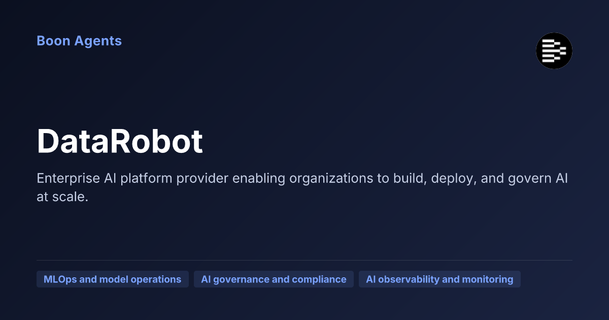 DataRobot — company overview