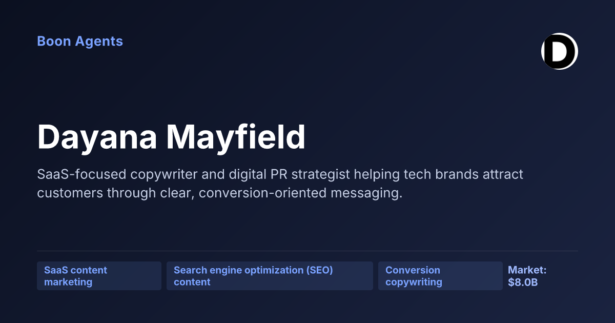 Dayana Mayfield — company overview