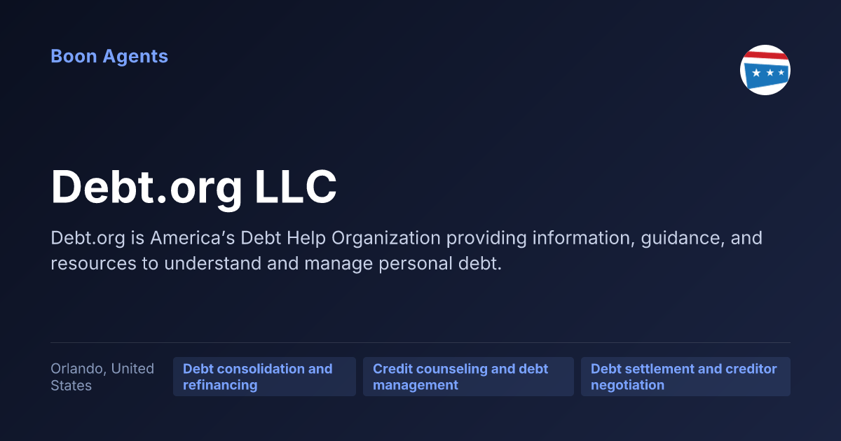 Debt.org LLC — company overview