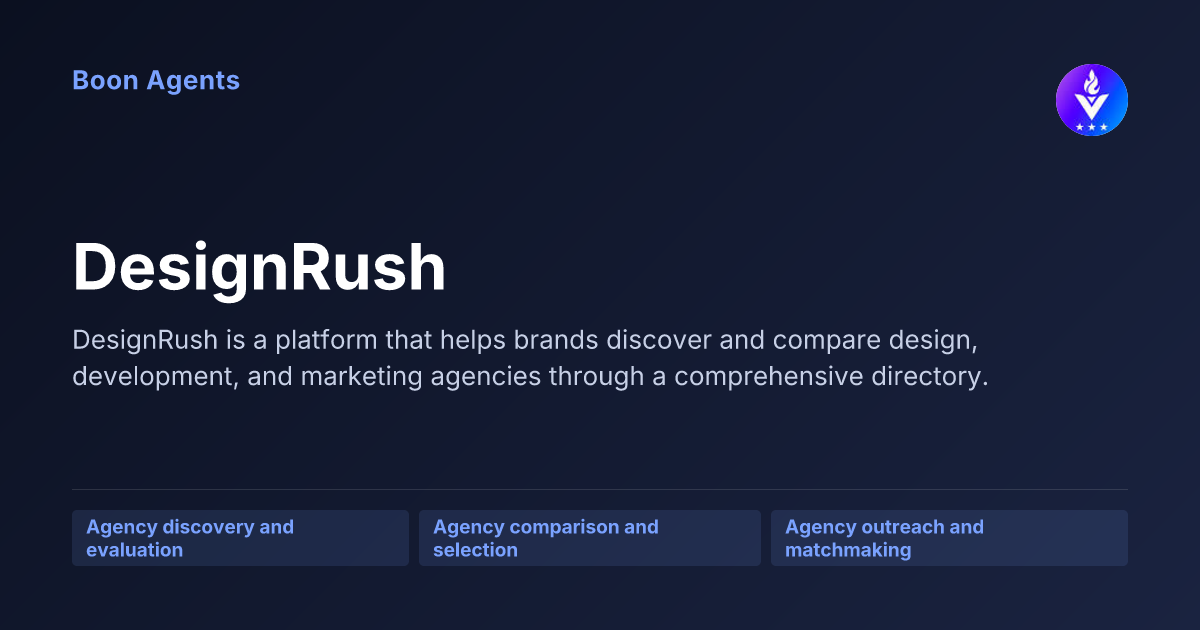 DesignRush — company overview