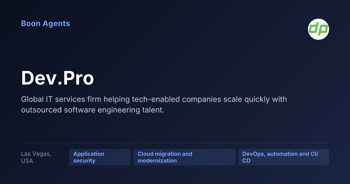 Dev.Pro — company overview