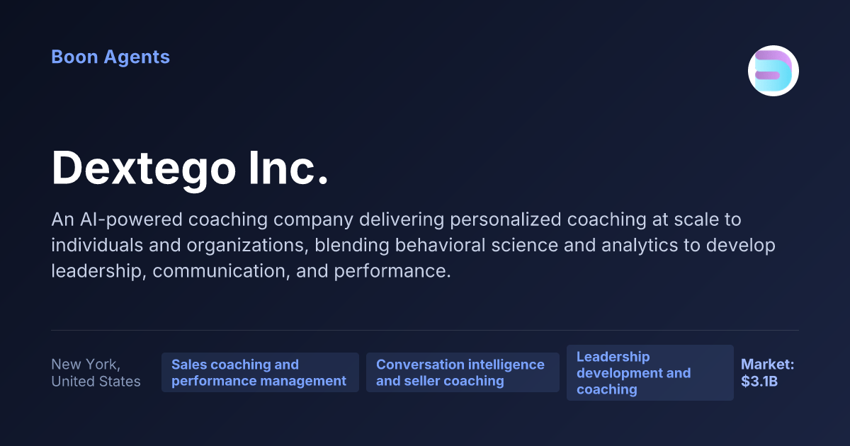 Dextego Inc. — company overview