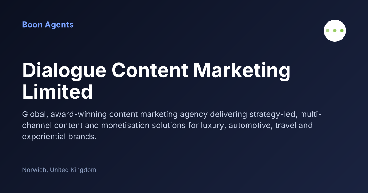 Dialogue Content Marketing Limited — company overview